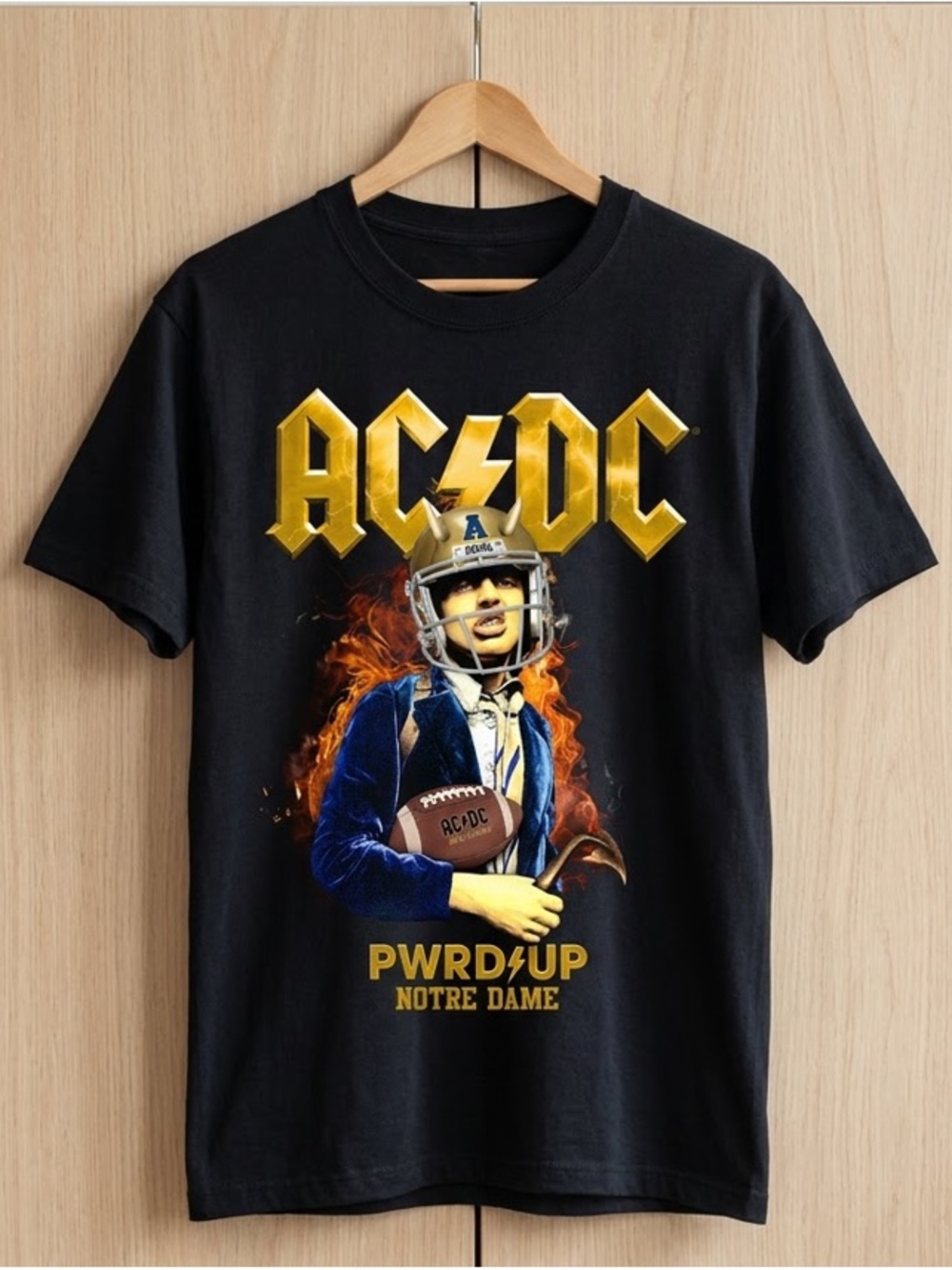 Notre Dame PWR UP Tour T-Shirt
